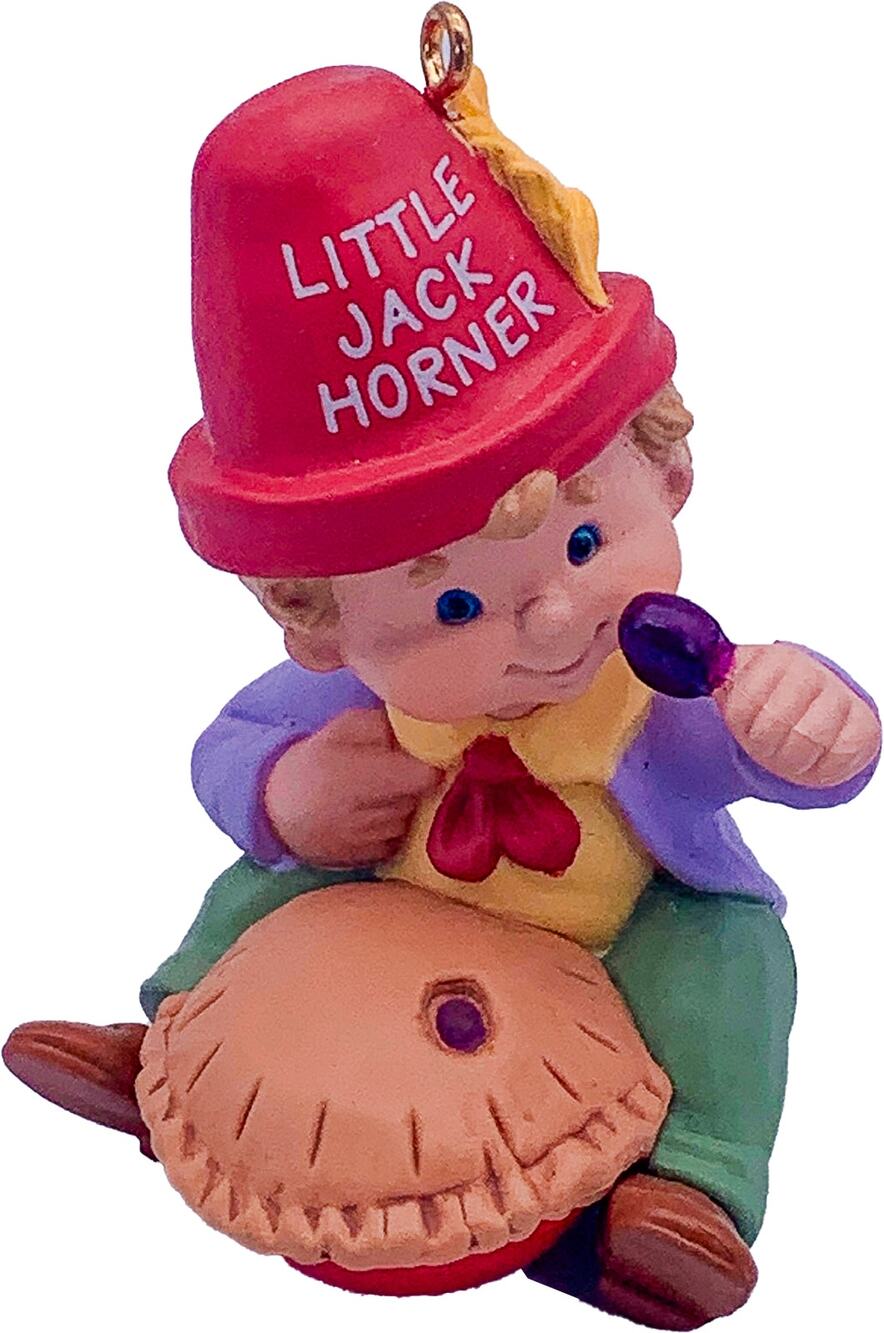 Vintage 1988 Hallmark LITTLE JACK HORNER Ornament Artists' Favorites Bob Siedler